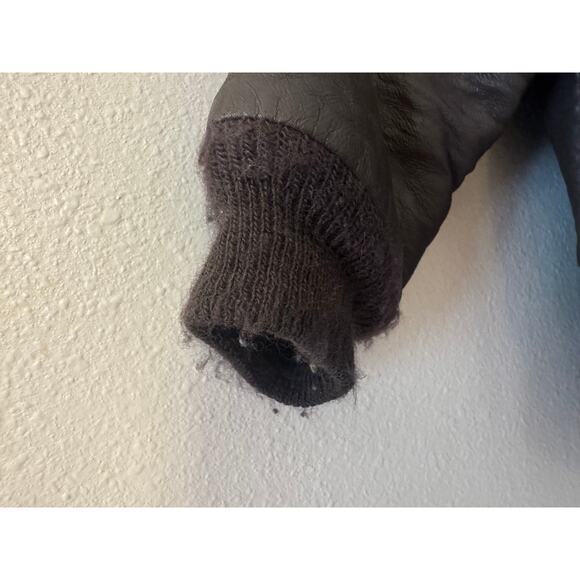 Vintage The Fonz jacket brown leather jacket kids size 6 Customized by Cooper - Picture 2 of 5